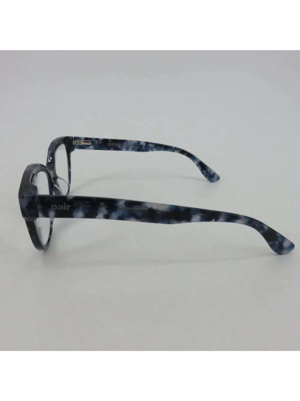 Pair The Quinn Blue Tortoise Eyewear Glasses Frames With Sunglasses Toppers